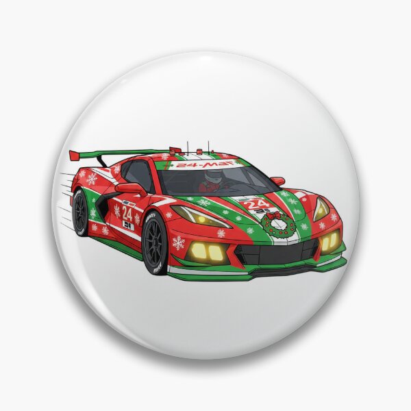 Item preview, Holiday Racing Car Illustration designed and sold by MrRares21.