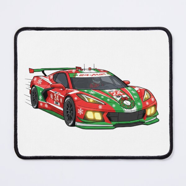 Item preview, Holiday Racing Car Illustration designed and sold by MrRares21.