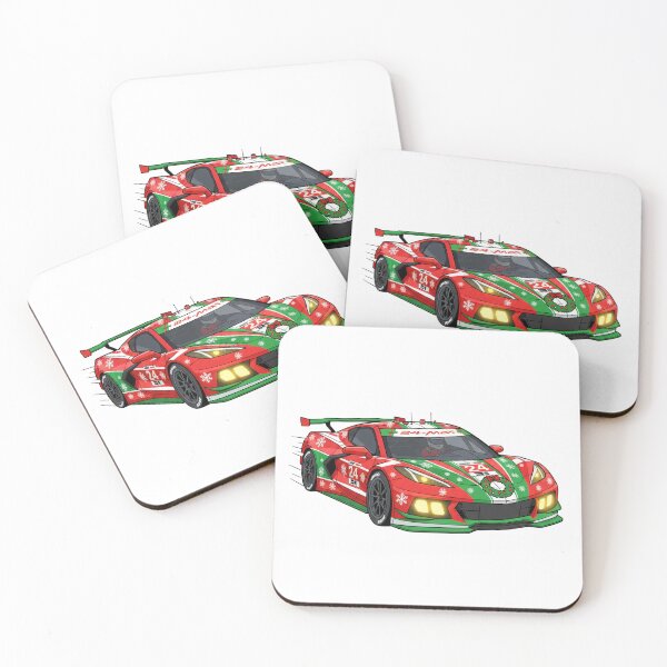 Item preview, Holiday Racing Car Illustration designed and sold by MrRares21.