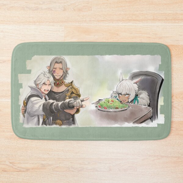 Item preview, Final Fantasy XIV - Thancred Yelling at a Cat Girl designed and sold by nyanjutsu.