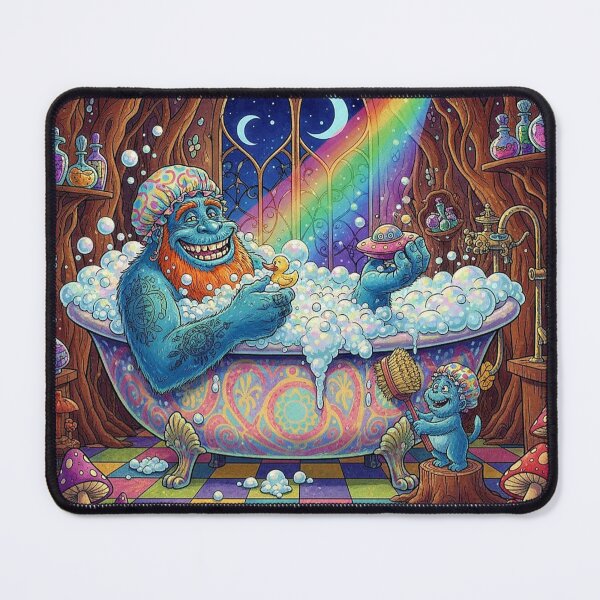 Item preview, Steve McYeti and Bullitt's Bubble Bath Bliss designed and sold by Art's Diner.