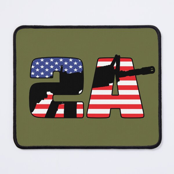 Item preview, 2A USA Flag and AR-15 designed and sold by HectorCantres.