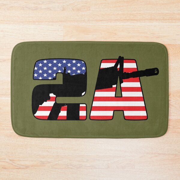 Item preview, 2A USA Flag and AR-15 designed and sold by HectorCantres.