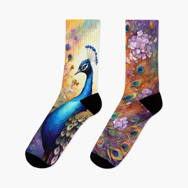 Item preview, Beautiful Peacock Painting designed and sold by Sharon Schwalbe.