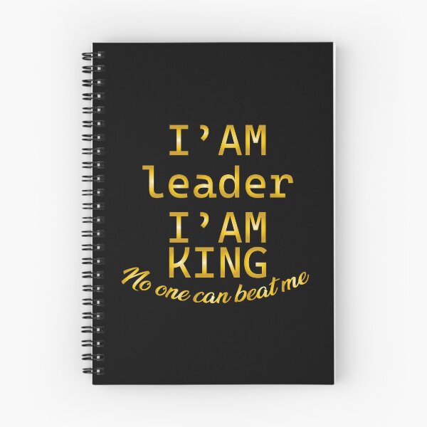 Item preview, I am the leader, nobody can beat me designed and sold by ArtWearStudio12.
