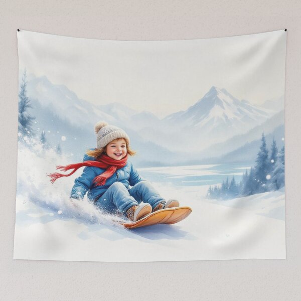 Item preview, winter sport (sledding) designed and sold by jefboutique6150.
