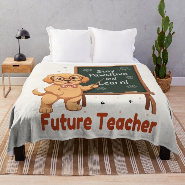 Item preview, Adorable Teacher Puppy with Chalkboard | Cute Classroom Dog | Puppy Dreams Big Series designed and sold by The Real Life Symphony.