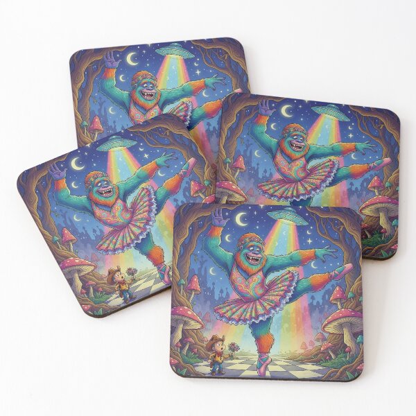 Item preview, Steve McYeti's Psychedelic Ballet Leap designed and sold by Art's Diner.
