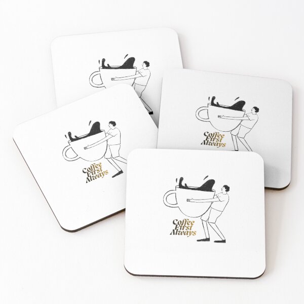 Artikelvorschau, "Coffee First Always"- a perfect design for coffee lovers! entworfen und verkauft von HappyMamaS.