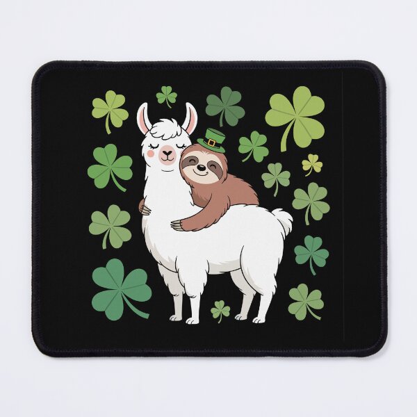 Item preview, Leprechaun Sloth and Llama designed and sold by jkrphoto.