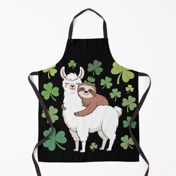 Item preview, Leprechaun Sloth and Llama designed and sold by jkrphoto.
