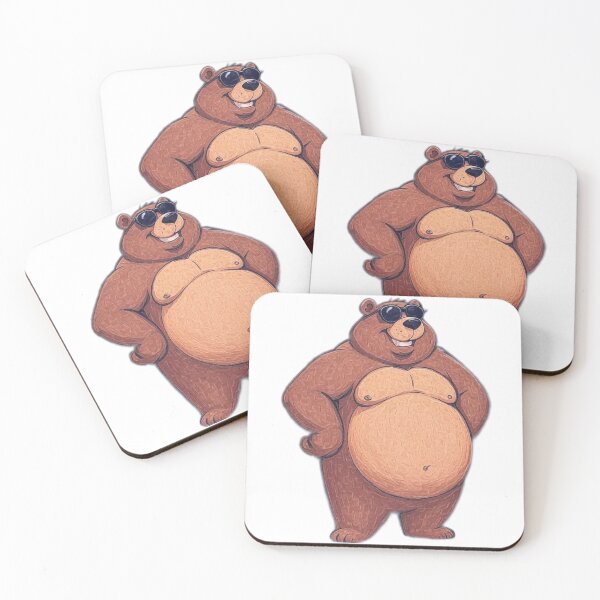 Item preview, In the heart of the forest, where the rustle of leaves whispers secrets of self-acceptance, stands a plump bear with fur the color of autumn honey designed and sold by Creative-Sanc.