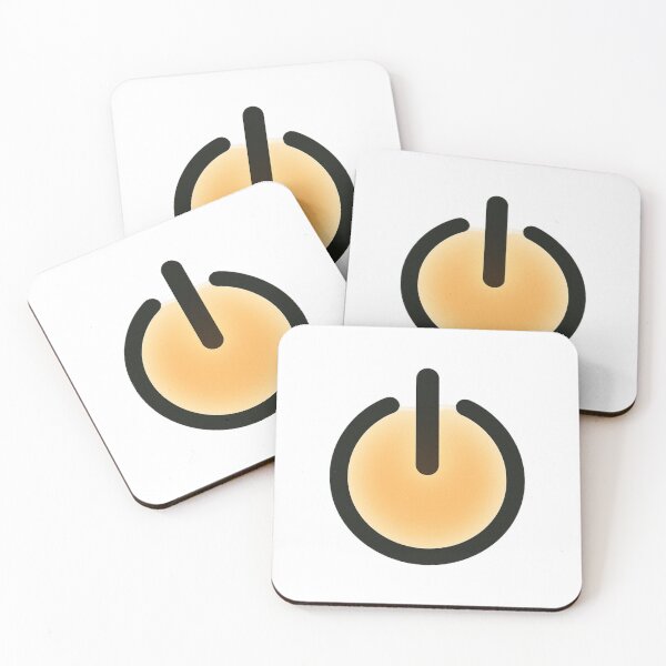 Item preview, Reset Mode – Minimalist Button Design, Calm Aesthetic Symbol of Renewal, Modern Motivational Artwork for Stickers & Apparel designed and sold by OnPointOutfits.