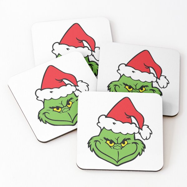 Item preview, Grinch Face Christmas Santa designed and sold by BASKF.
