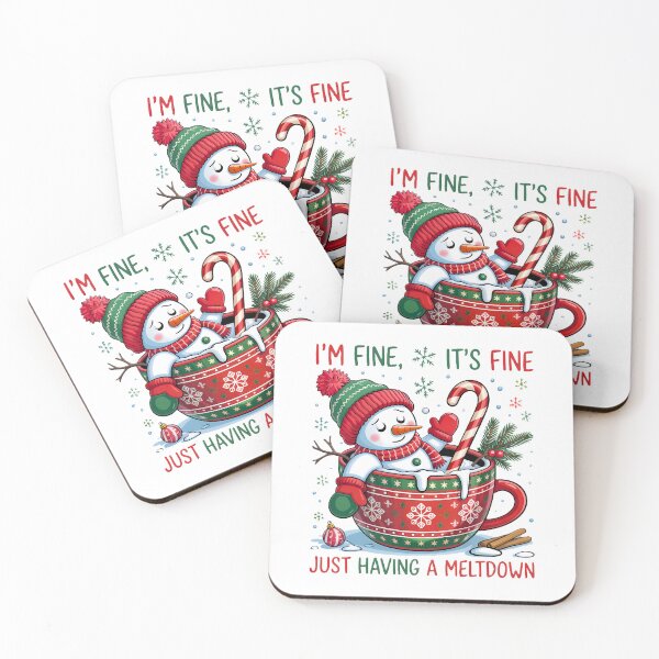 Item preview, I'm Fine, It's Fine, Just Having a Meltdown designed and sold by MarigoldandLily.