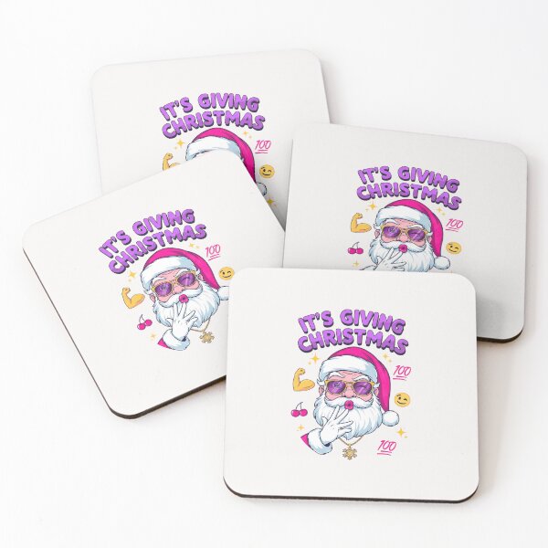 Item preview, Funny Cool Santa It's Giving Christmas- Sassy Holiday Graphic for Festive Vibes and Gift Ideas designed and sold by wellie-chic.