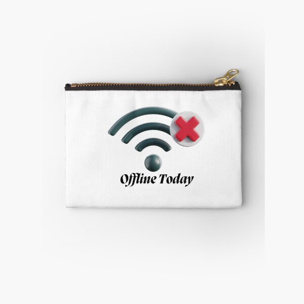 Item preview, "Offline Today" - Minimalist Wifi Design designed and sold by HappyMamaS.