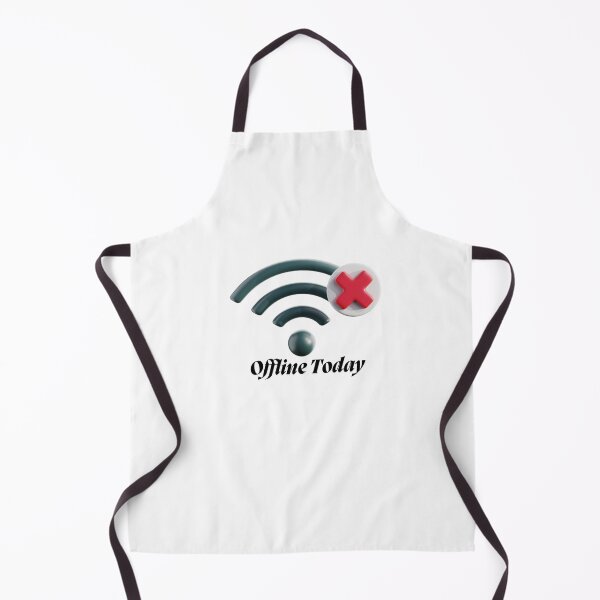 Item preview, "Offline Today" - Minimalist Wifi Design designed and sold by HappyMamaS.
