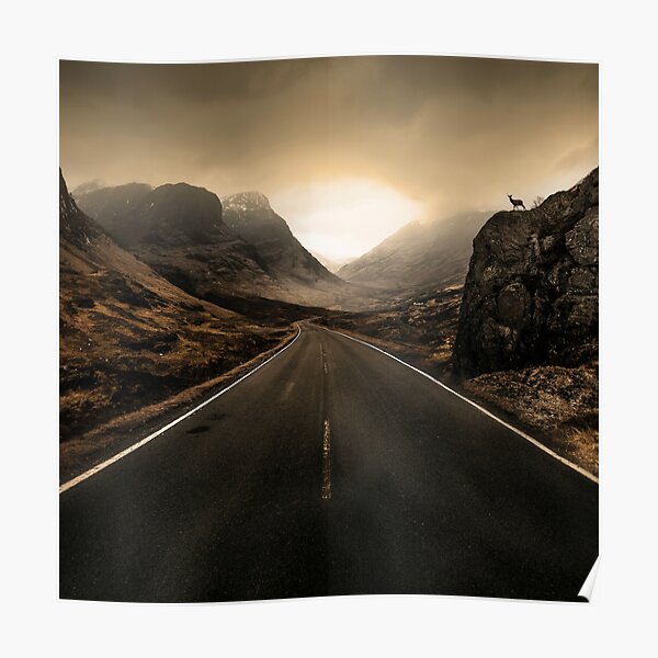 The King of the Moutains Poster