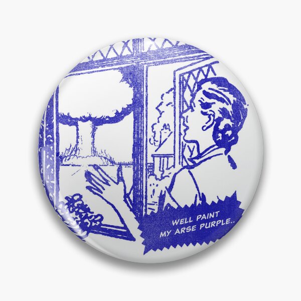 Item preview, The end of the world as we know it (blue) designed and sold by Fran Thornton.