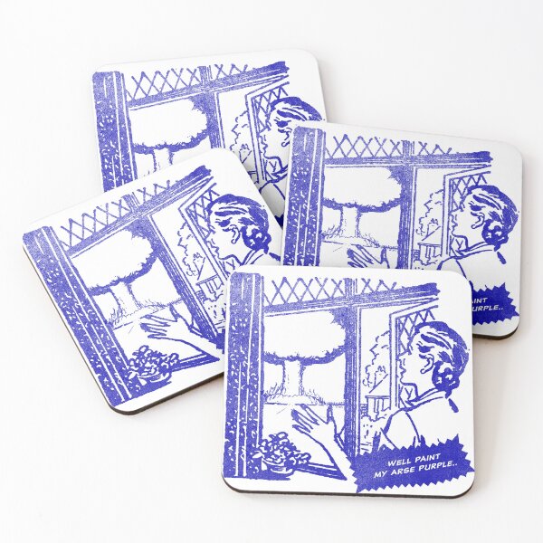 Item preview, The end of the world as we know it (blue) designed and sold by Fran Thornton.