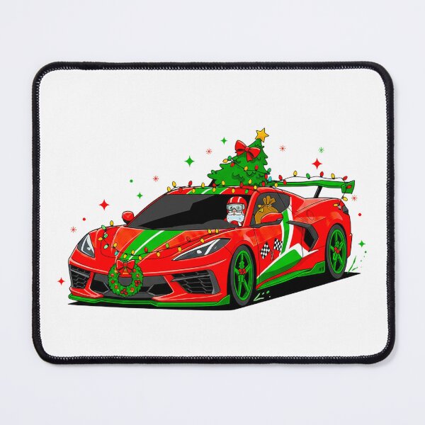 Item preview, Christmas Red Speed Car Illustration designed and sold by MrRares21.