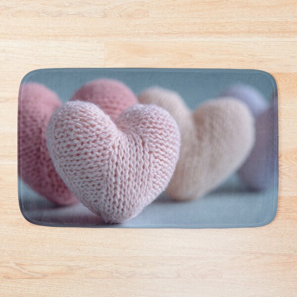 Item preview, Knitted hearts on display designed and sold by anytka.