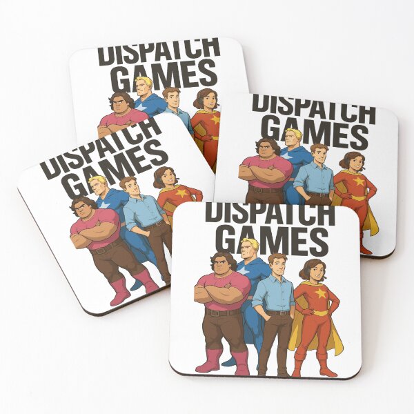 Item preview, Dispatch Games Superhero Team Retro Comic Style Art designed and sold by zevorgue.