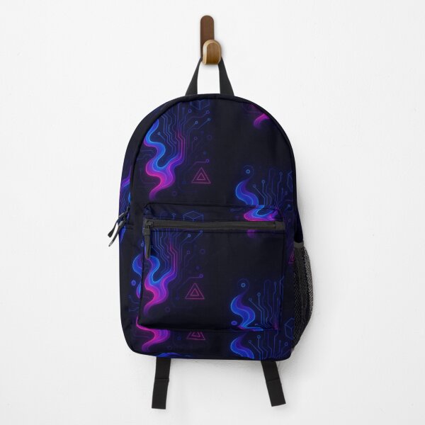 Item preview, Neon Tech Flow – Surreal Circuit Stream Art designed and sold by Byarasstudio.