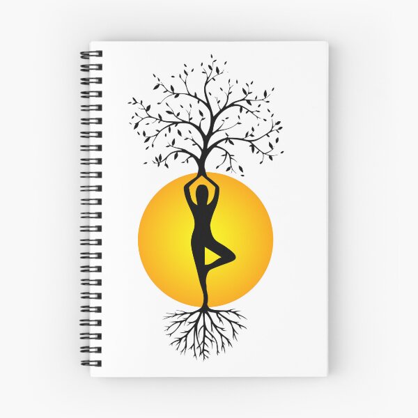 Item preview, Yoga Mindfulness Print – Calm, Balance & Inner Peace Tree Print designed and sold by Born To Be Fit.
