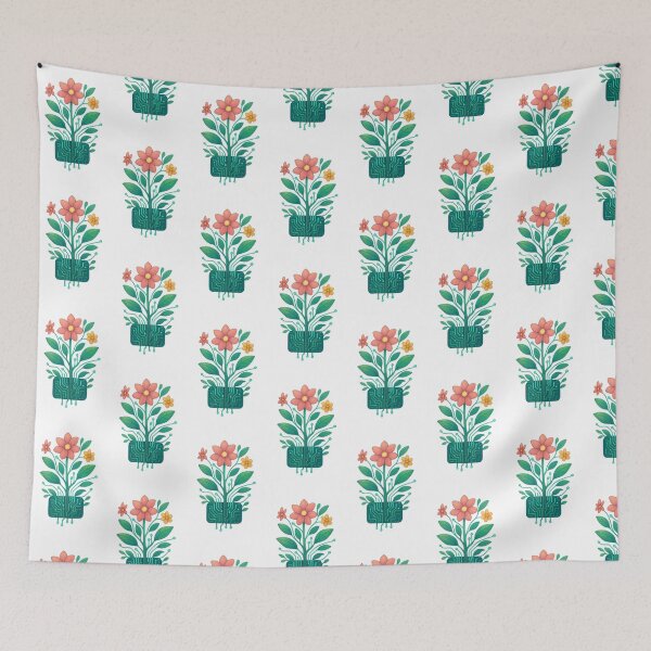Item preview, Circuit Flower – Tech-Organic Botanical Illustration designed and sold by Byarasstudio.