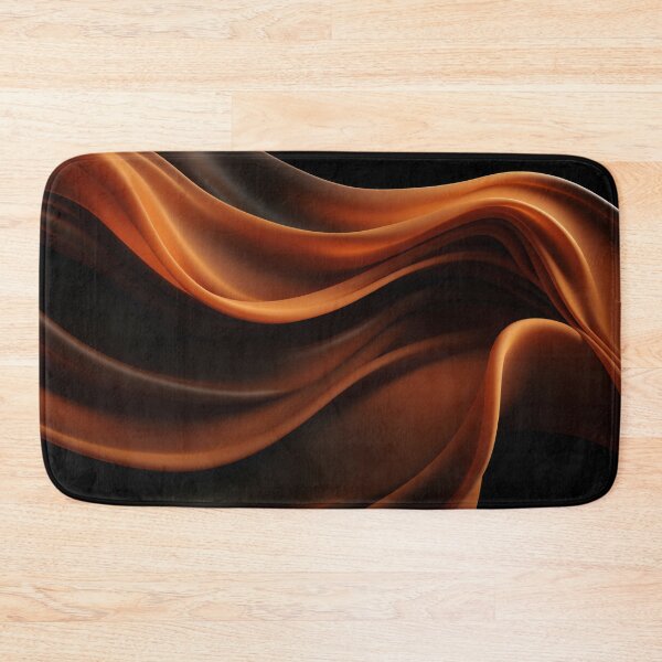 Item preview, Flowing fabric in rich brown tones designed and sold by anytka.