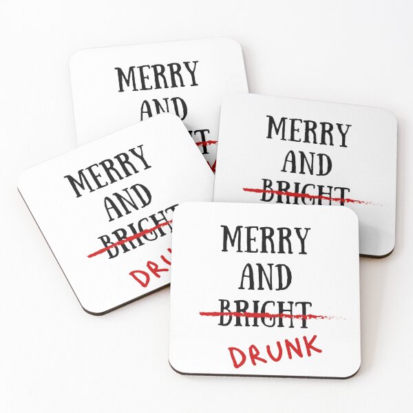 Item preview, Merry & Drunk Funny Christmas Design designed and sold by JBerryStore.