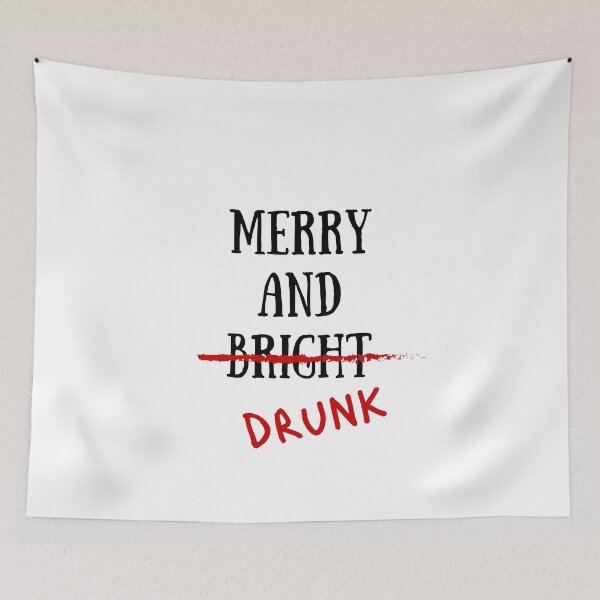 Item preview, Merry & Drunk Funny Christmas Design designed and sold by JBerryStore.