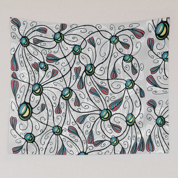 Item preview, Light energy neurographic line art designed and sold by DaveDanchuk.