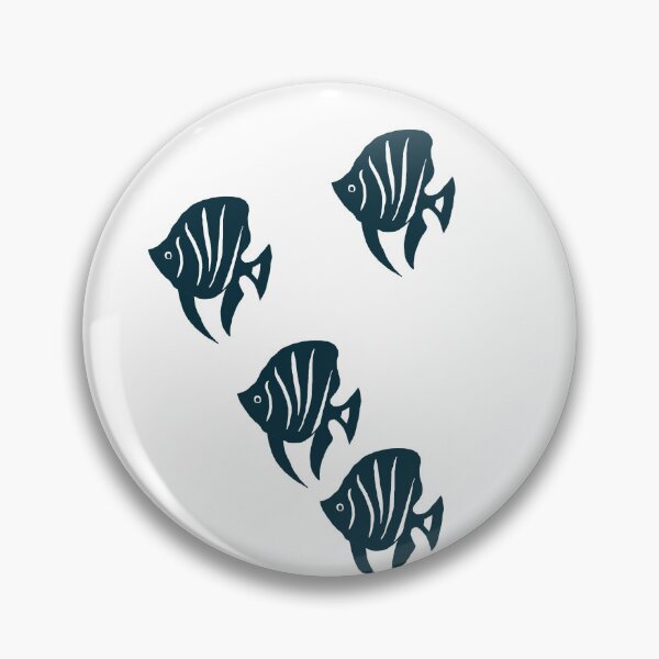 Item preview, Tropical Angelfish – Minimal Ocean Life Illustration designed and sold by CreationbyNiki.