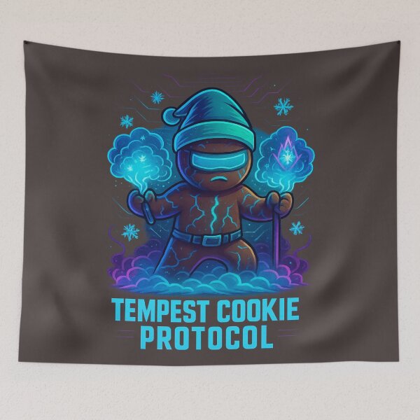 Item preview, TEMPEST COOKIE PROTOCOL  gingerbread T-Shirt designed and sold by NAJURE.