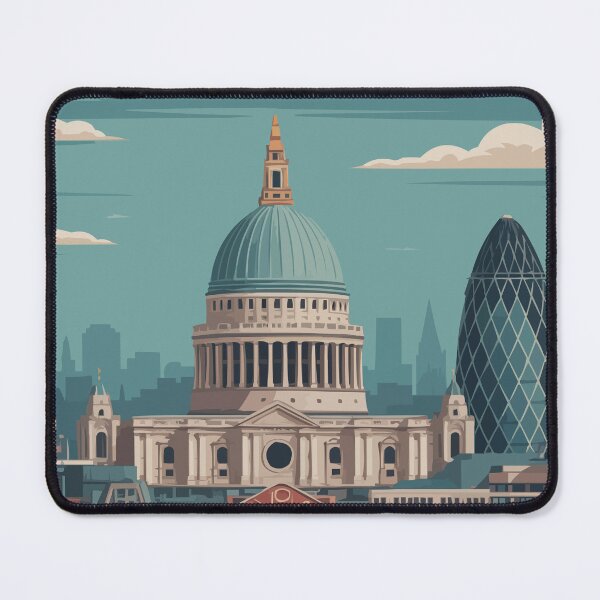 Item preview, CITY OF LONDON TRAVEL designed and sold by MarkedArtPrints.
