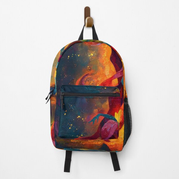 Item preview, Abstract Salsa Dancing Fiery Cool Colors, Vibrant designed and sold by AtotheTwoDesign.