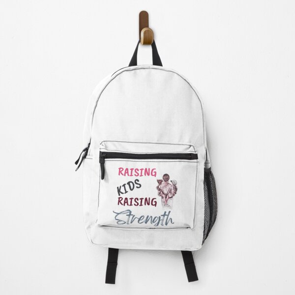 Item preview, Raising Kids Raising Strength – Mom Strength Quote designed and sold by CielaNoir.