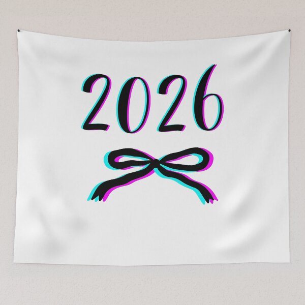 Item preview, Happy New Year 2026 with Glitch Effect designed and sold by EwaVerse.