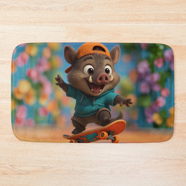 Item preview, Skater Collared Peccary designed and sold by Sillytoe.