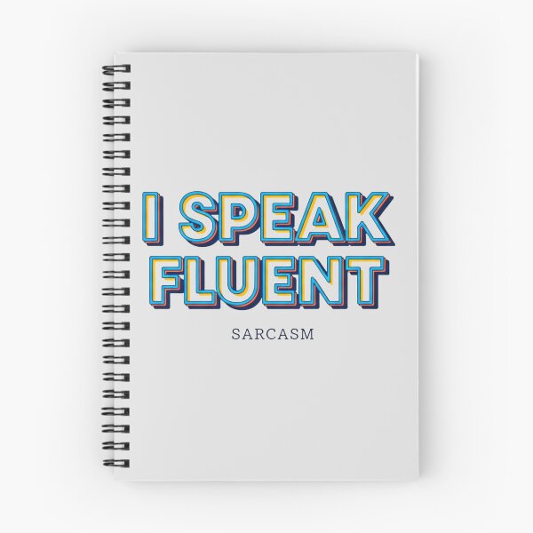 Item preview, Retro Fluent Sarcasm Quote designed and sold by SholoStudio.