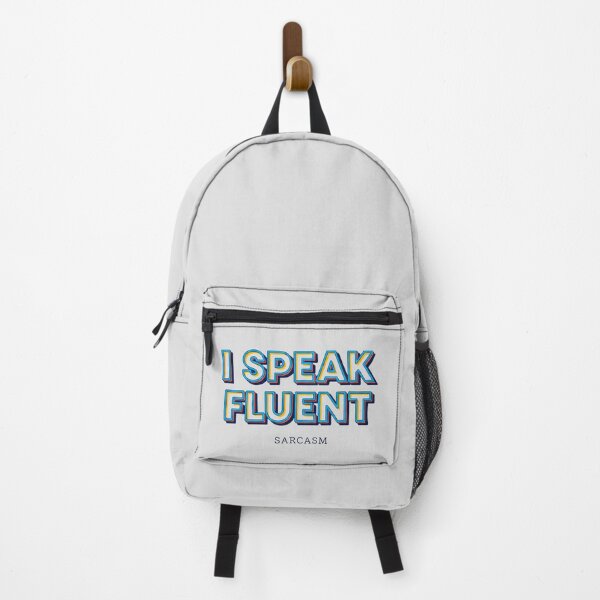 Item preview, Retro Fluent Sarcasm Quote designed and sold by SholoStudio.