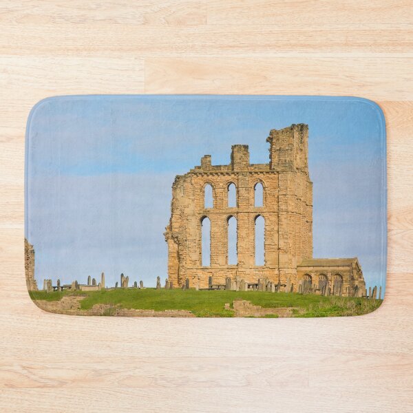 Item preview, Tynemouth Priory Ruins in Springtime designed and sold by Violaman.
