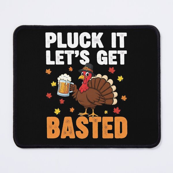 Item preview, Funny Thanksgiving Basted Turkey Beer Party Design GIfts designed and sold by Maniutek.