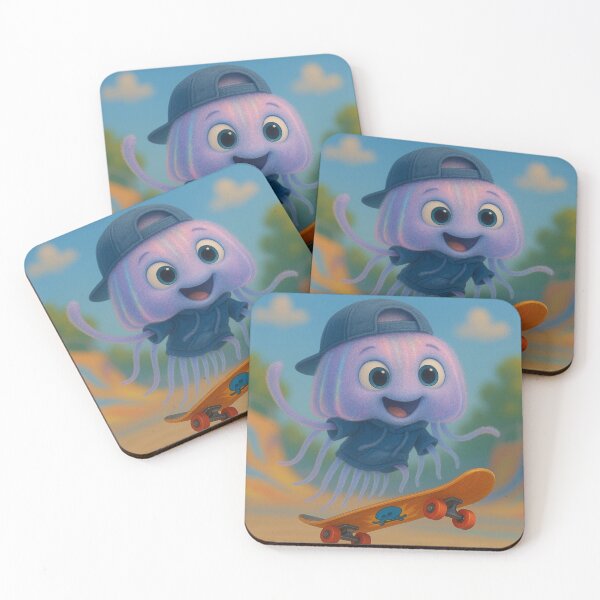 Item preview, Skater Comb Jellyfish designed and sold by Sillytoe.