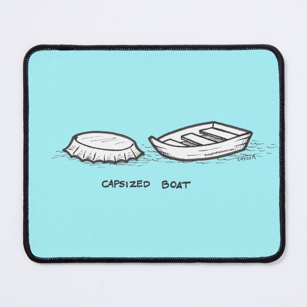 Item preview, Capsized Boat designed and sold by PumpkinPieComic.