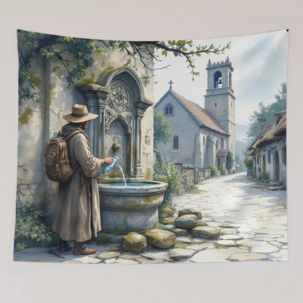Item preview, The pilgrim's rest stop designed and sold by jefboutique6150.