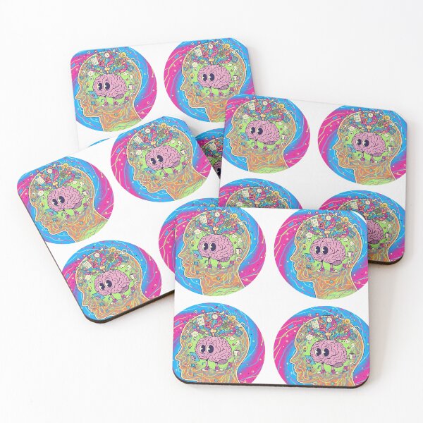 Item preview, Colourful Brain Explosion! designed and sold by doodledivergent.